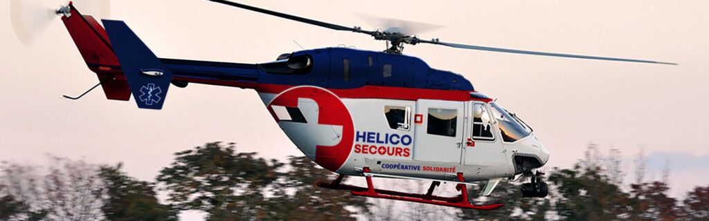Hélicoptère Helico Secours